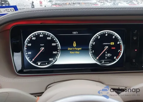 2015 Mercedes-Benz S 550 4Matic из США, поврежденный, VIN WDDUG8FB5FA143491